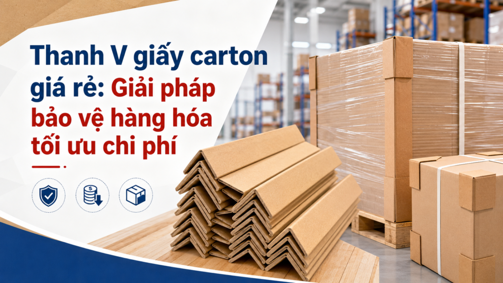 Thanh V giấy carton giá rẻ